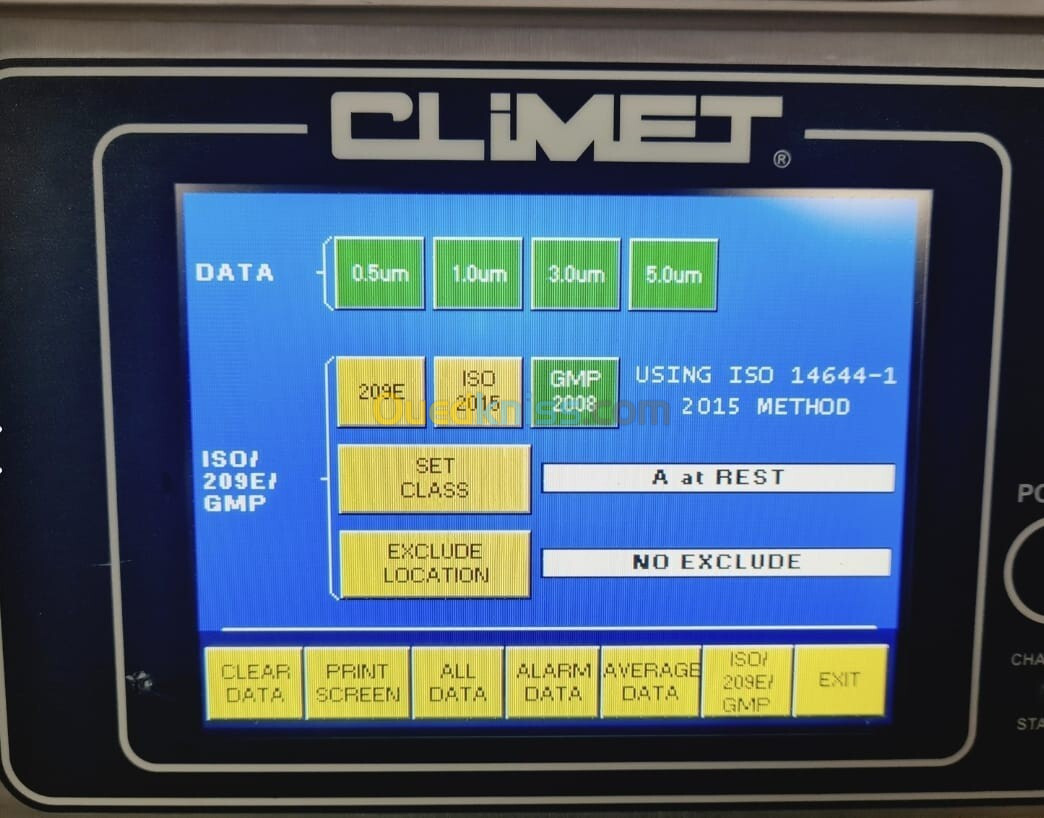 Climet Model CI-1054 100 LPM Particle Counter Lab