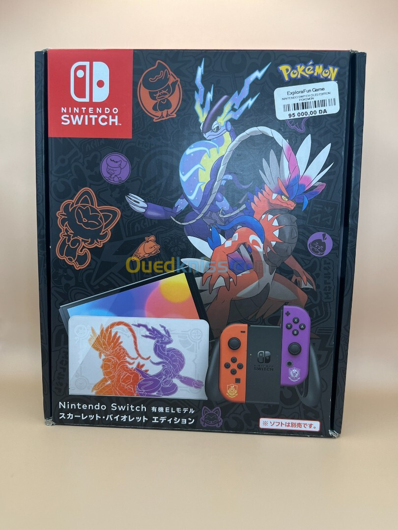 Nintendo Switch Oled Edition Pokemon Flashé