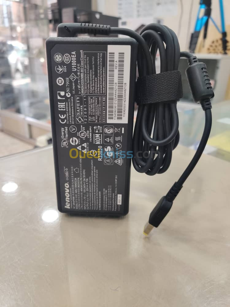 CHARGEUR LENOVO ORIGINAL 20V 6.75A USB