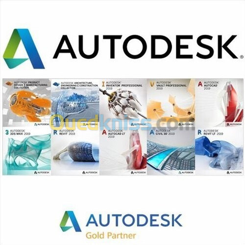 Autodesk : AutoCAD, 3ds Max, Revit, et Bien Plus