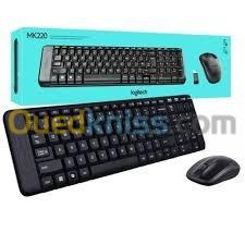 Logitech Mk220 Wireless Combo Keyboard And Mouse English/Arabic