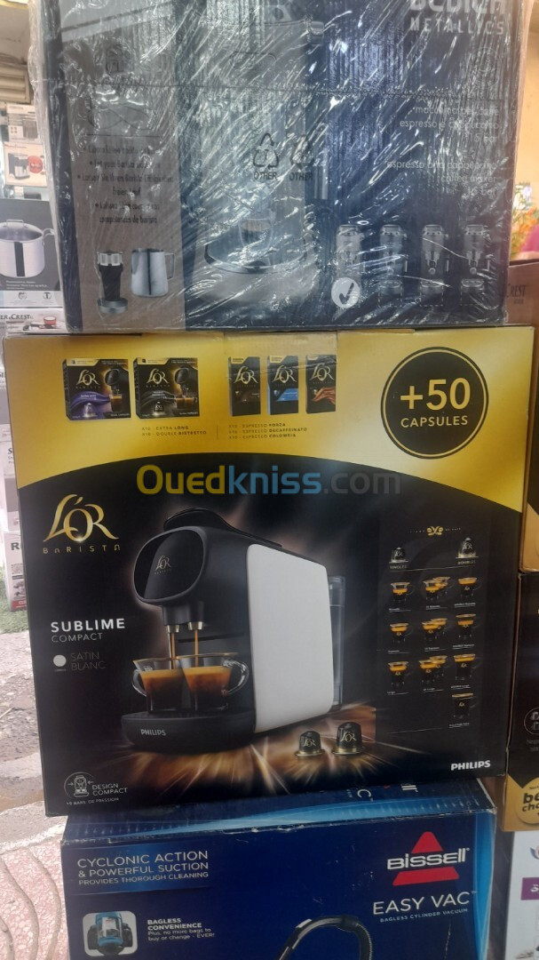 Philips L'Or Barista, Cafetière Espresso, compatible Nespresso capsules