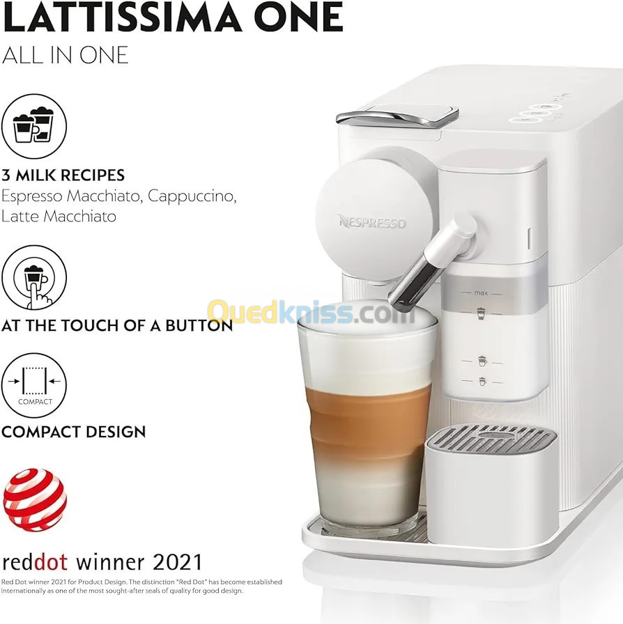 De'Longhi Nespresso Lattissima One