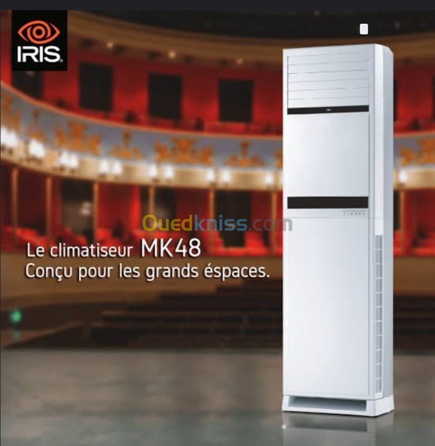 Promotion Climatiseur Armoir Iris 48k/60k Btu Garantie 3 ans Tropical Inverter 