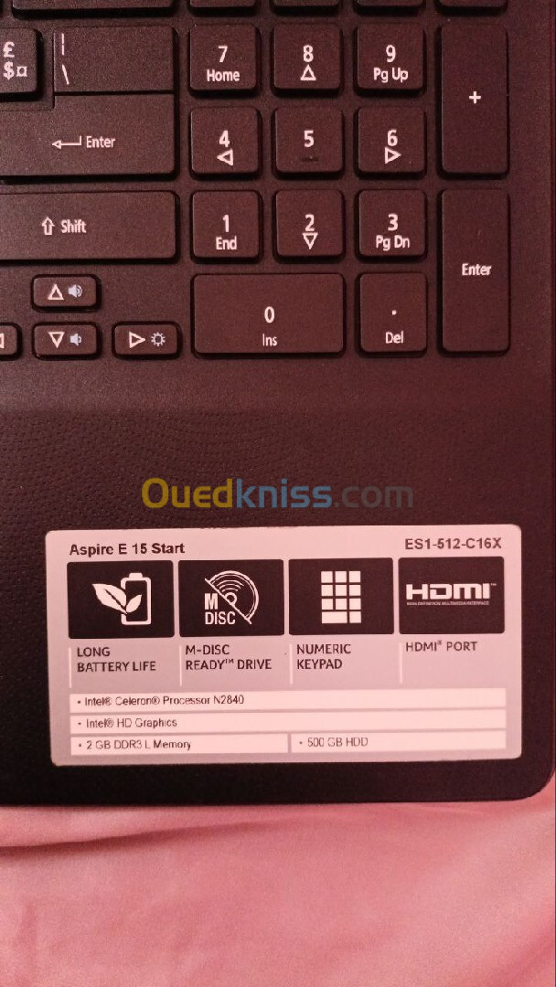 كمبيوتر محمول Acer Aspire ES1-512