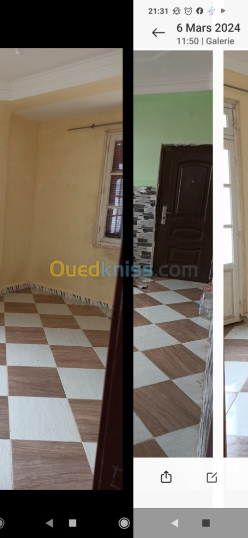 Location Appartement F2 Boumerdès Boudouaou el bahri