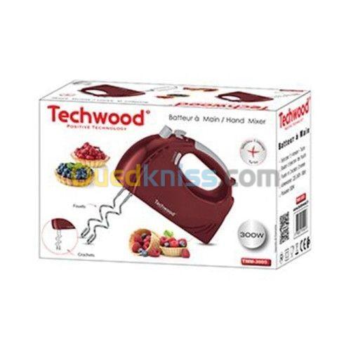 Batteur À Main 5 Vitesses 300W Techwood