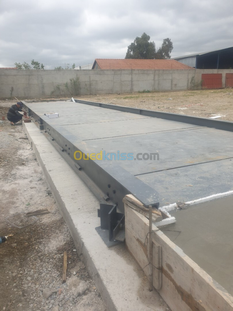 FABRICATION ET INSTALLATION DES PONTS BASCULES ET CHARPENTE METALLIQUE