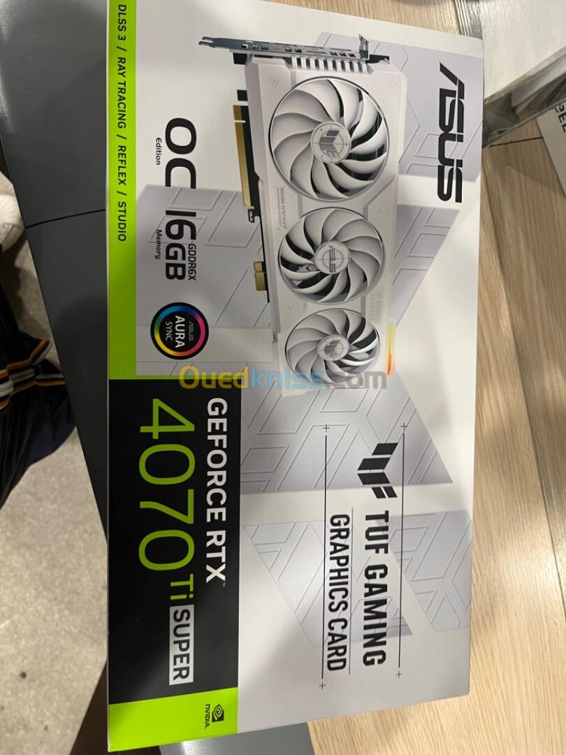 ASUS ROG Strix GeForce RTX 4070 ti White OC Edition 16GB