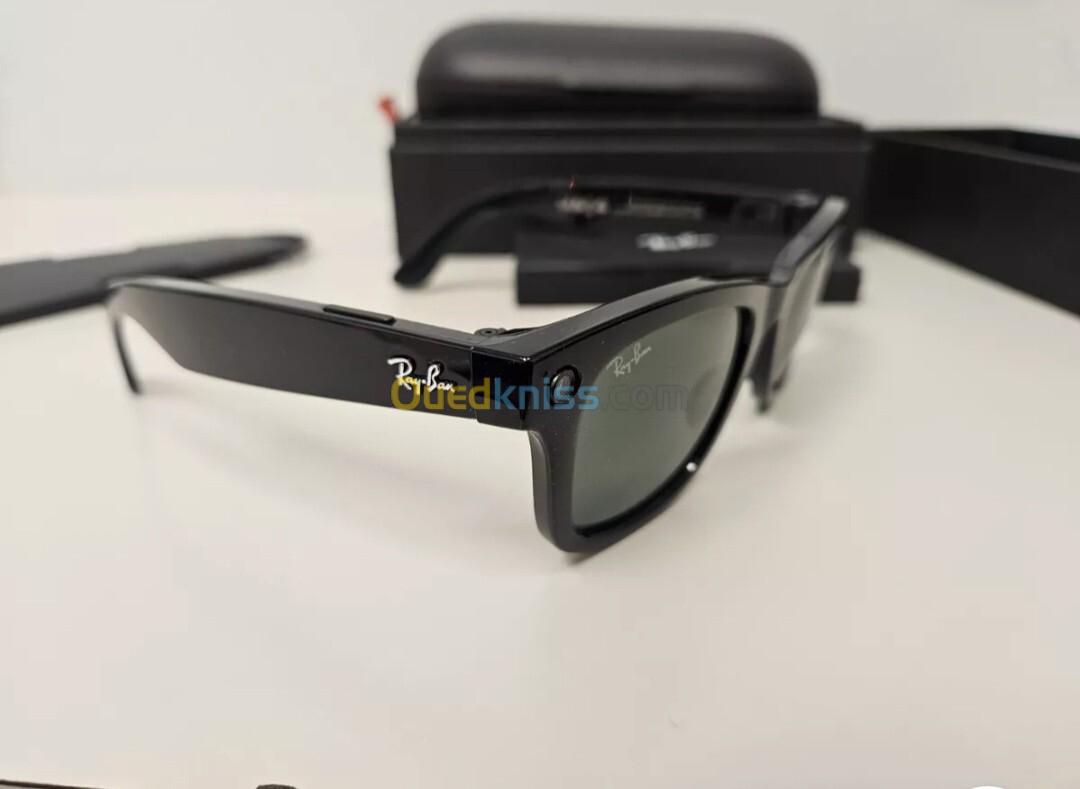 Lunette ray ban wayfarer Stories vidéo facebook bluetooth 