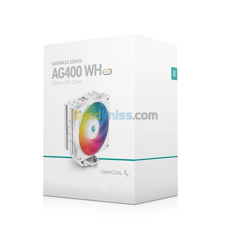 DeepCool AG400  white edition ARGB refroidisseur cpu