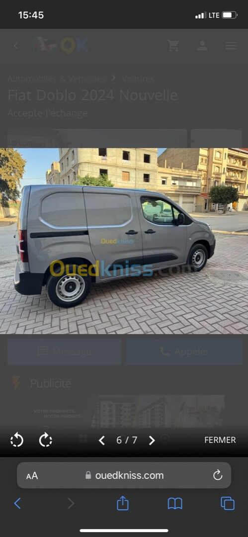 Fiat Doblo 2024 Professionnel