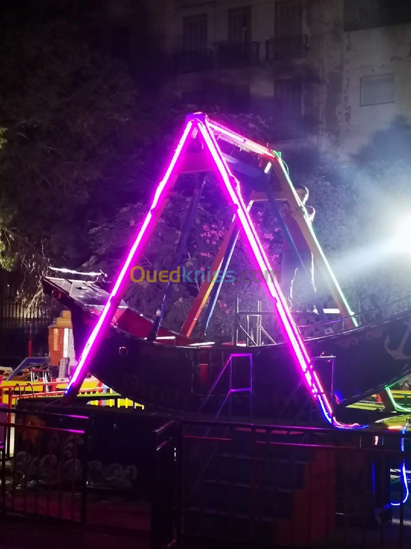 Carrousel et autres jeux de manège 