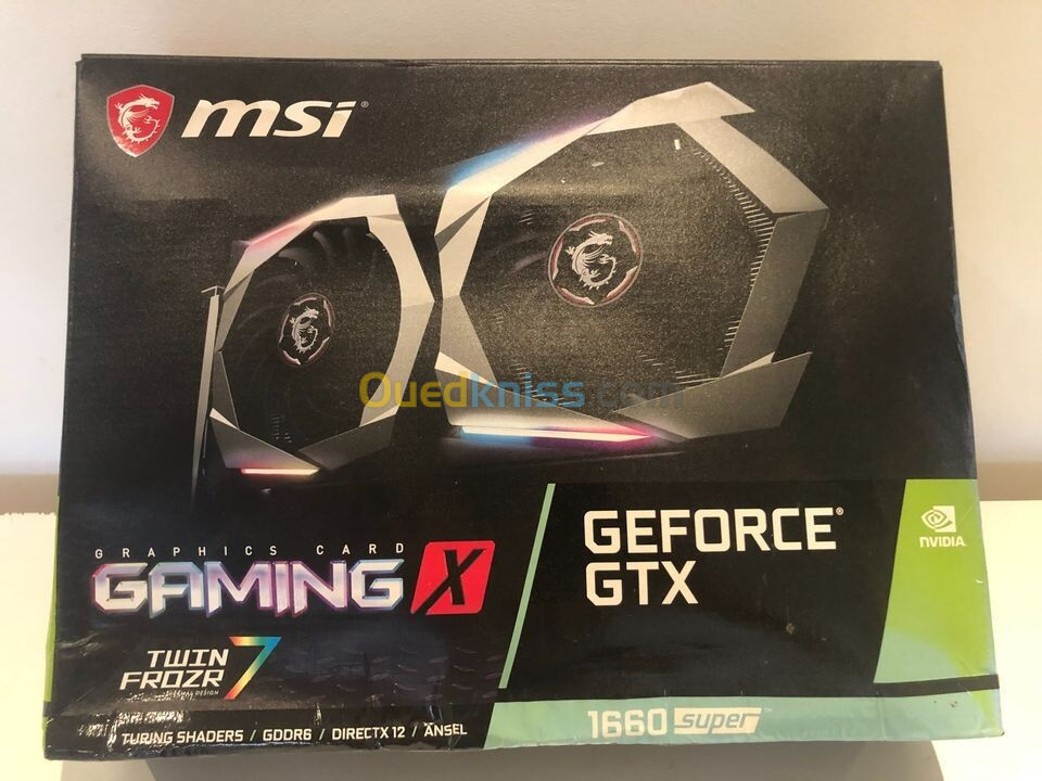 GTX 1660 SUPER MSI GAMING X