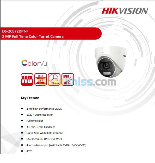 CAMERAS HIKVISION