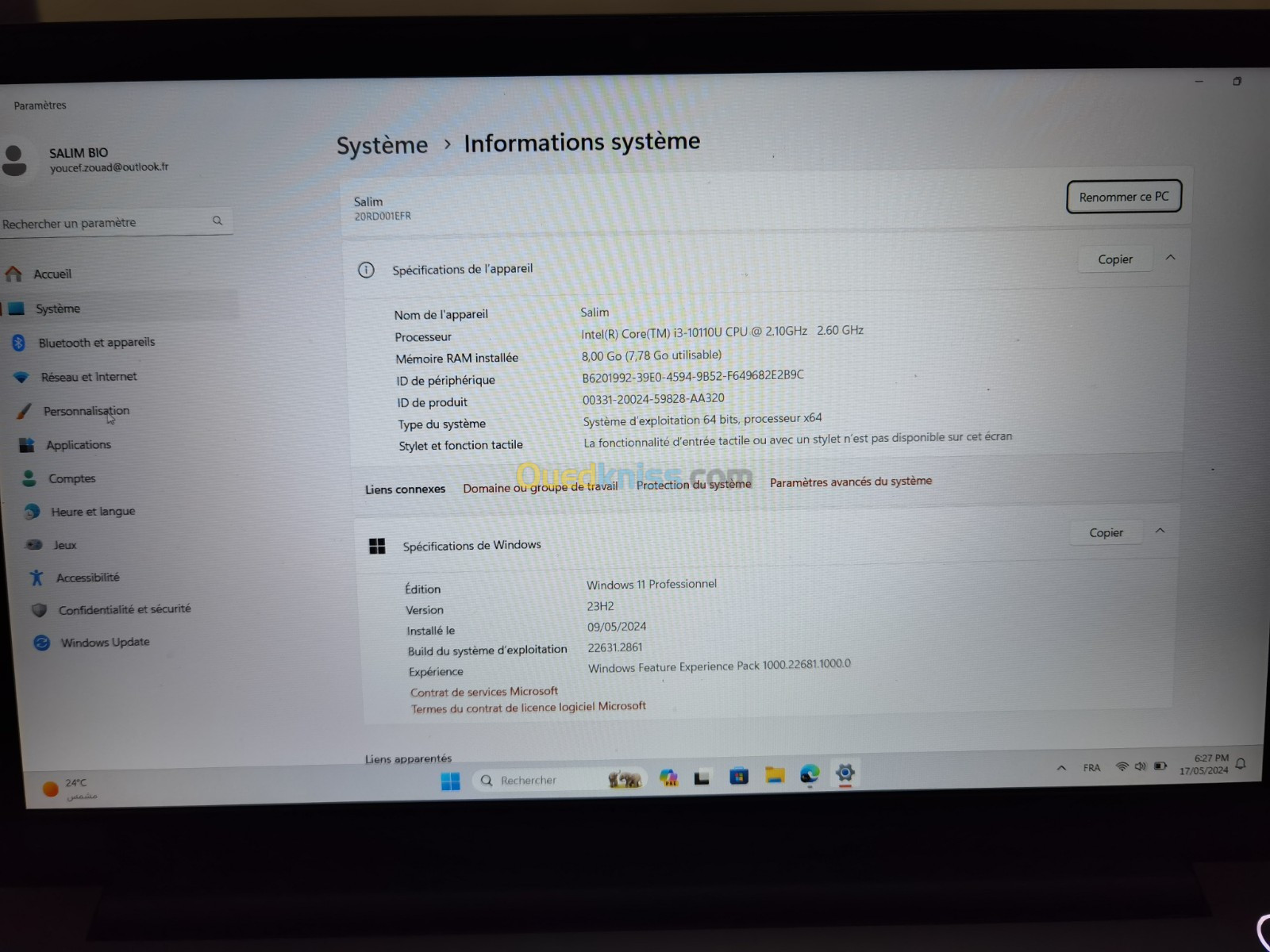 Lenovo thinkpad i3 E15