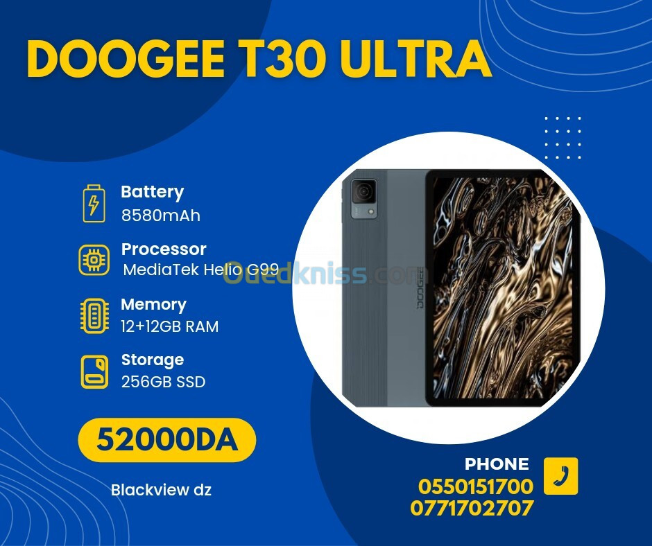 DOOGEE T30 ULTRA 12GB+12GB/256GB-11Inch