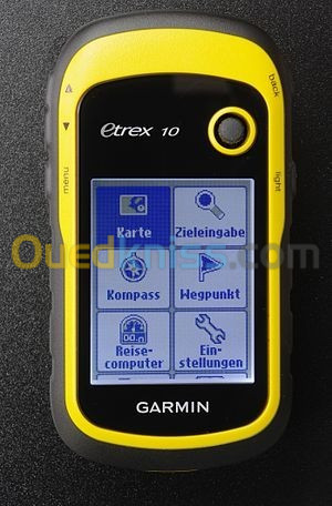 Garmin eTrex 10 GPS portable de randonnée - Fond cartographique mondial 