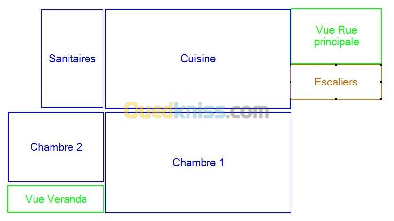 Location Niveau De Villa F2 Alger Dar el beida