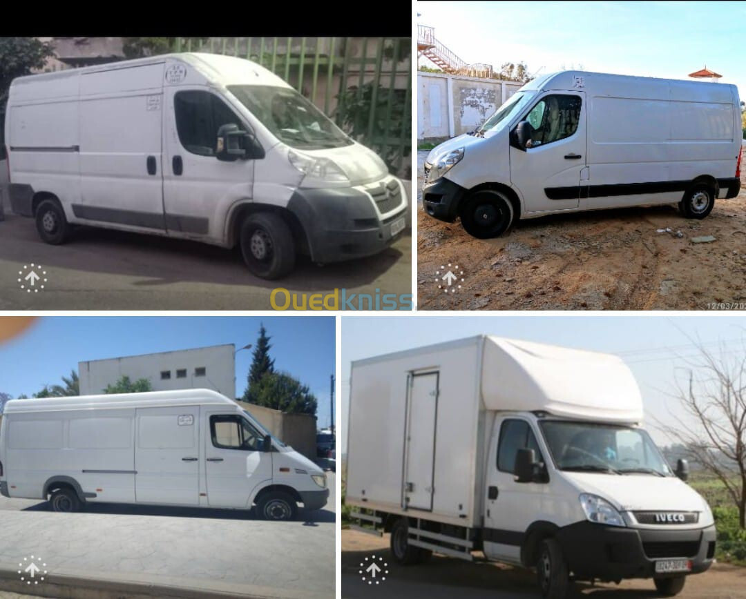 نقل البضائع والترحيل transport de marchandise et demenagement 58 wilaya 