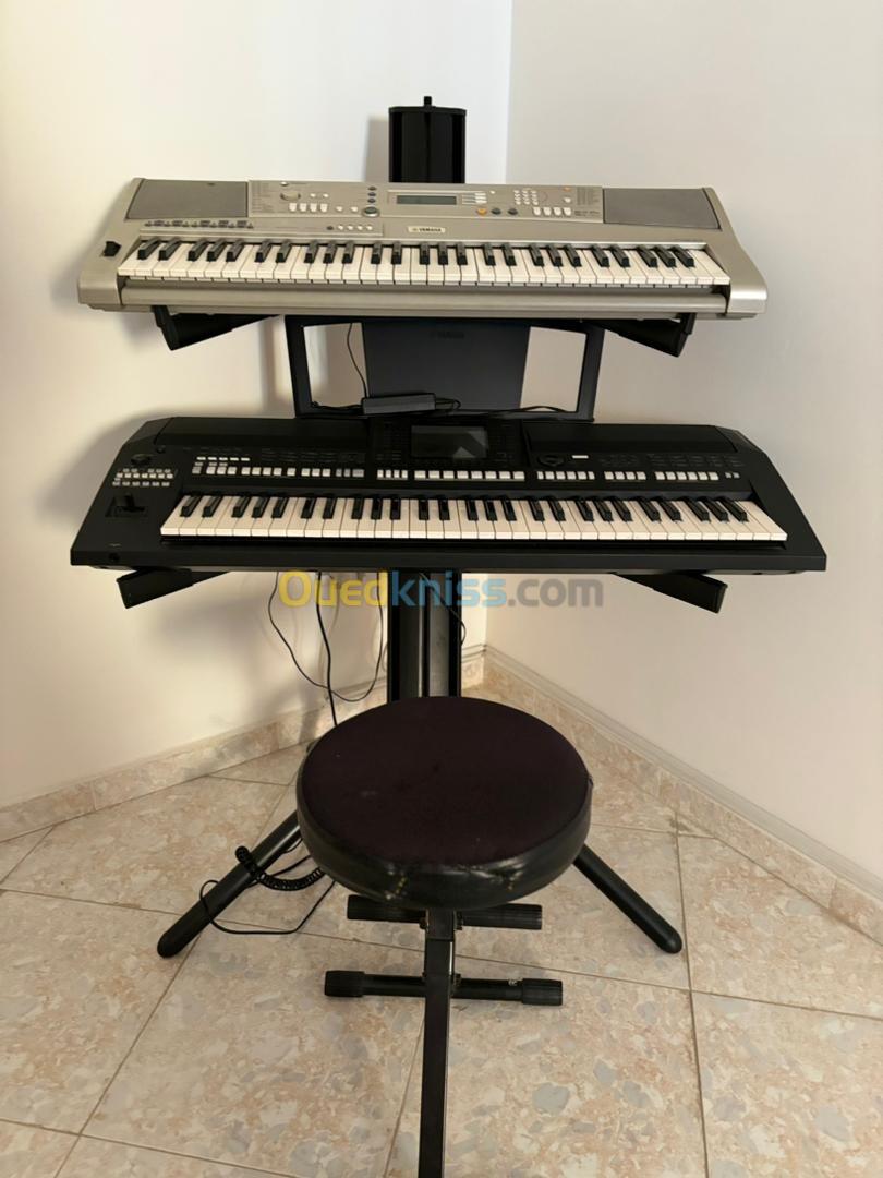 yamaha A2000 & yamaha A300. & spider & tabouret 