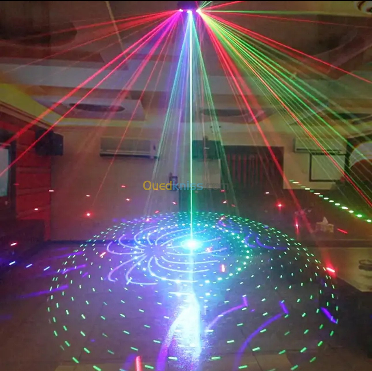 Jeux de lumière laser 