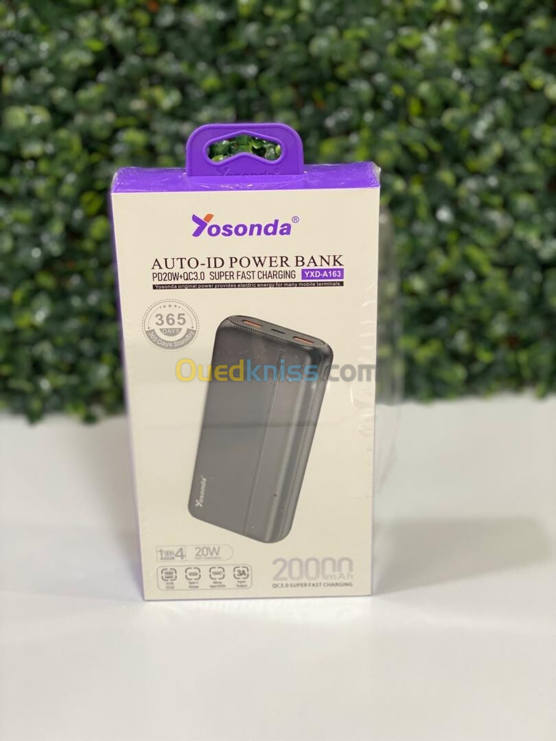 Yosonda power bank pour entreprise personnalisé