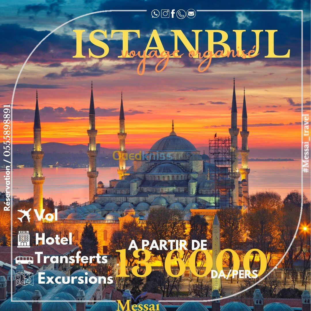 VOYAGE organisé ISTANBUL 