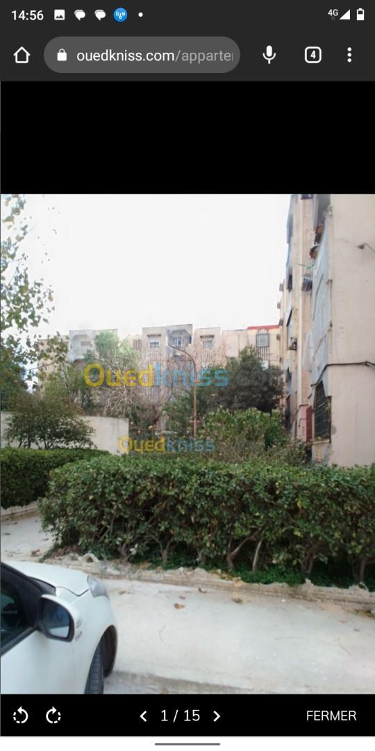 Vente Appartement F4 Alger Cheraga