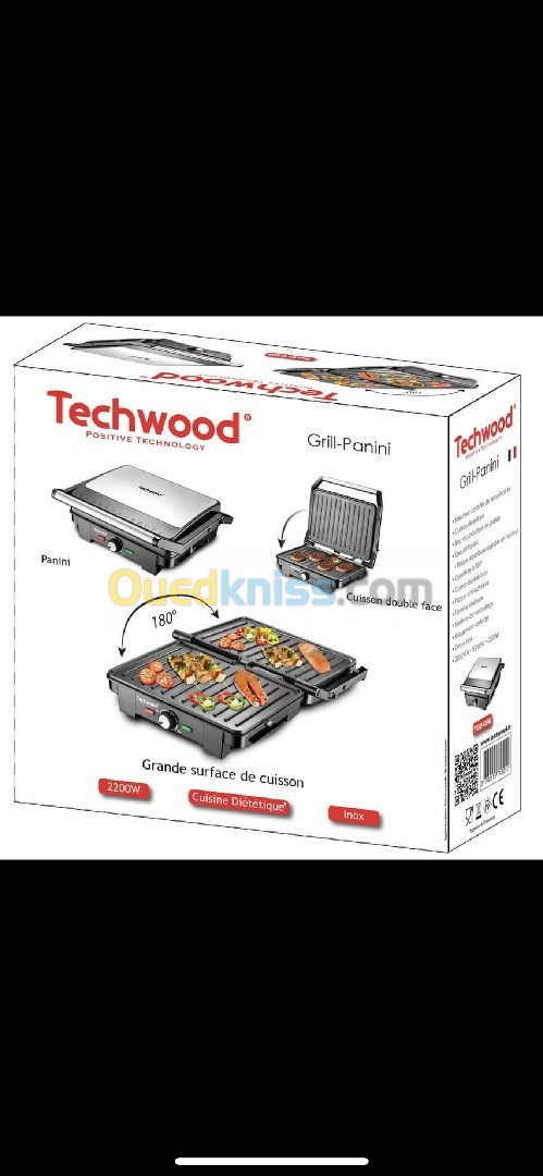 Grill Panini Techwood 