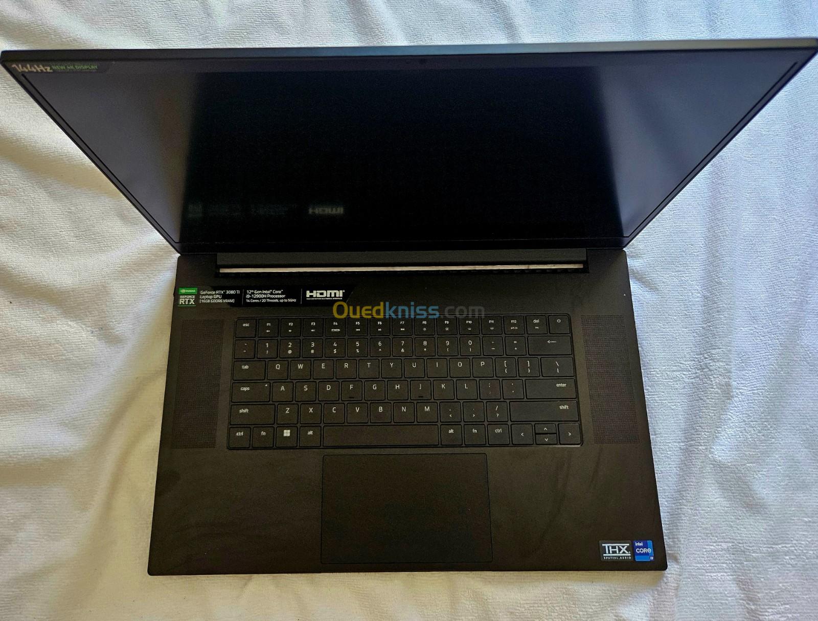 RAZER BLADE 17 POUCES  / i9 12900, RTX 3080 Ti 16G / 14 cores, 20 threads up to 5 Ghz