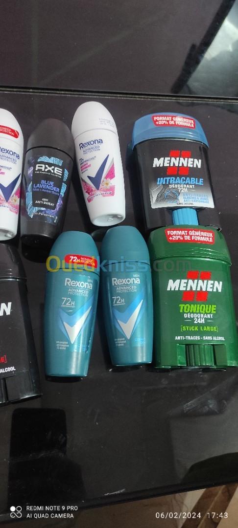 Sticks rexona/axe/menne 