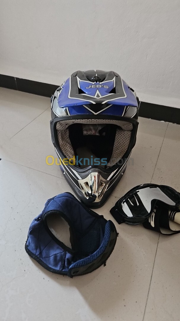 Casque moto cross