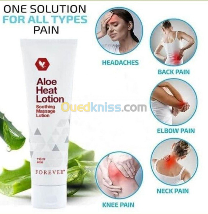 Forever Aloe Heat lotion