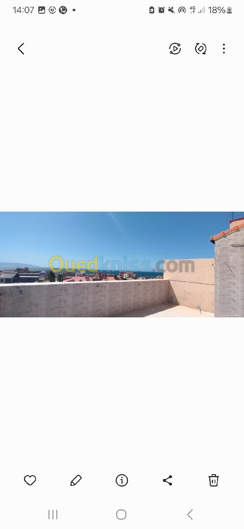 Vente Appartement F4 Alger Bordj el bahri