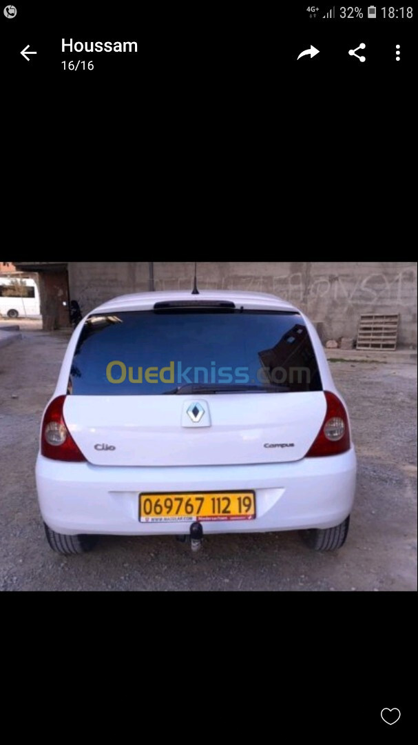 Renault Clio Campus 2012 Bye bye