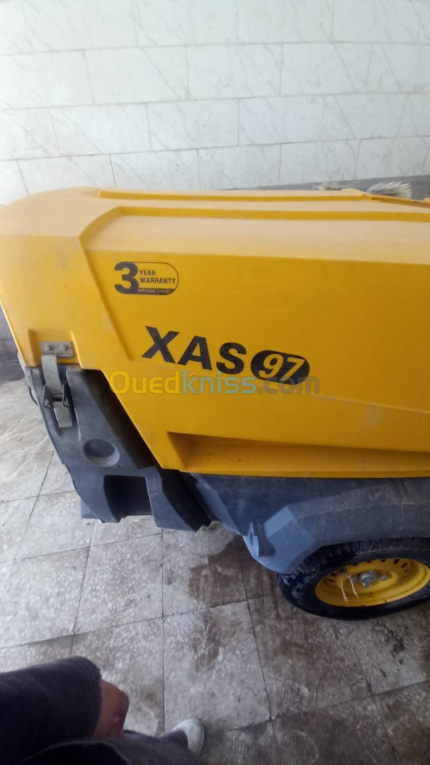 compresseur de chantier atlas copco xas 97