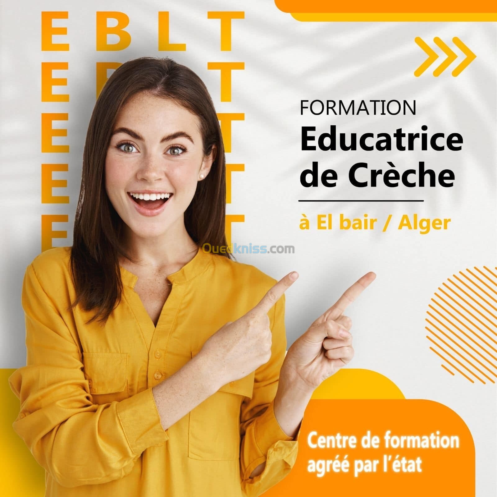 FORMATION EDUCATRICE DE CRECHE 