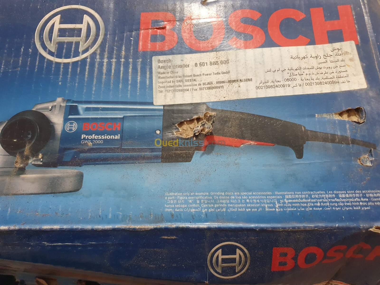 Bosch marteau perforateur plus meuleuse Bosch