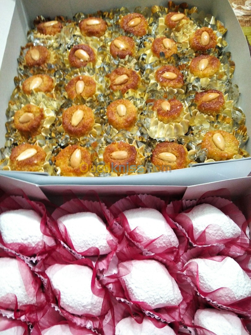 Gâteaux Algérois pour fêtes et mariages 