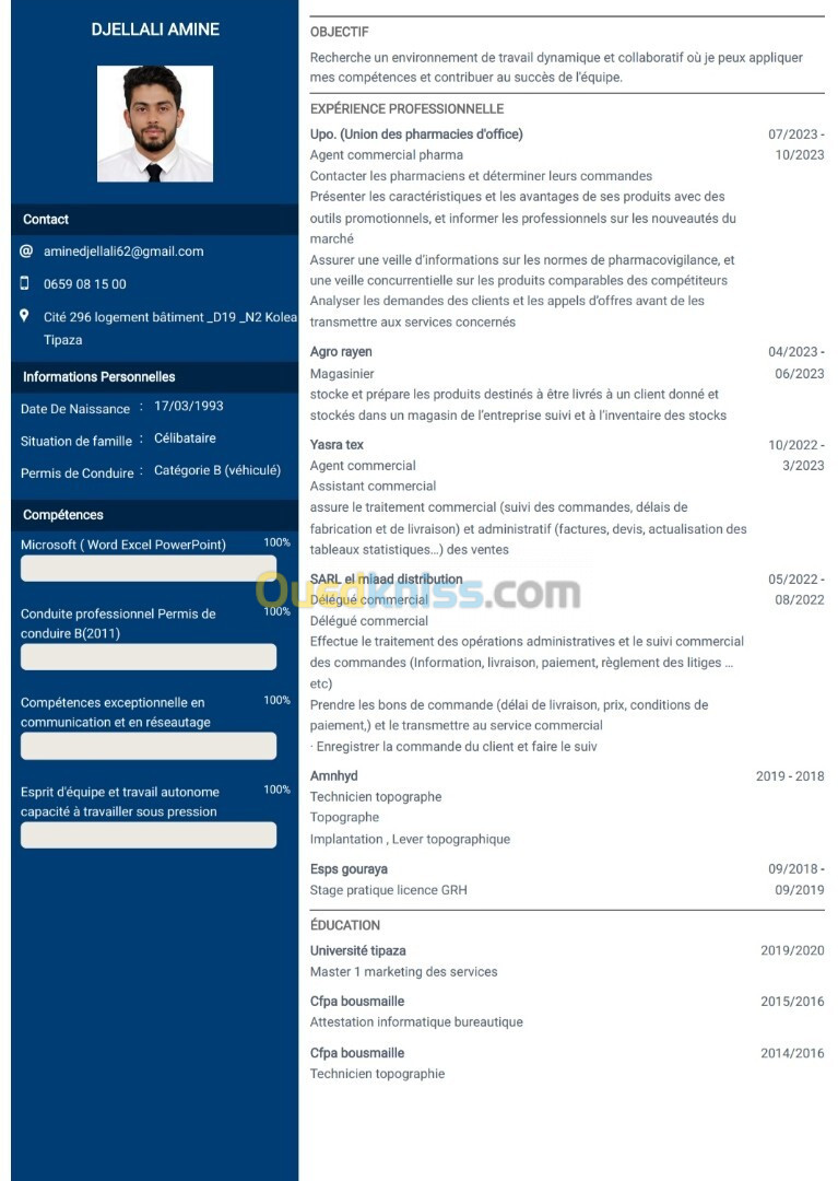 Poste administratif 