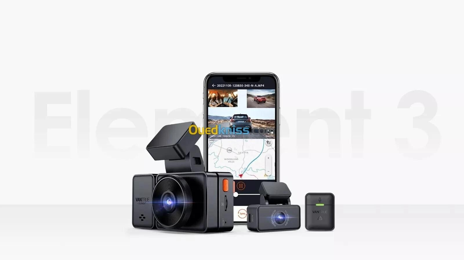 Dash Cam professionnel (Vantrue)