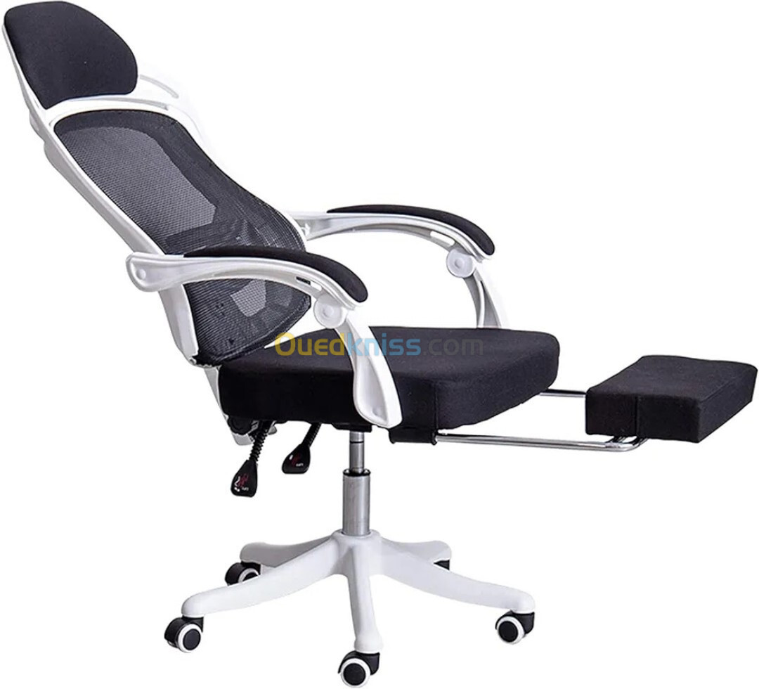 Fauteuil de Bureau Ergonomique avec Repose-Pieds