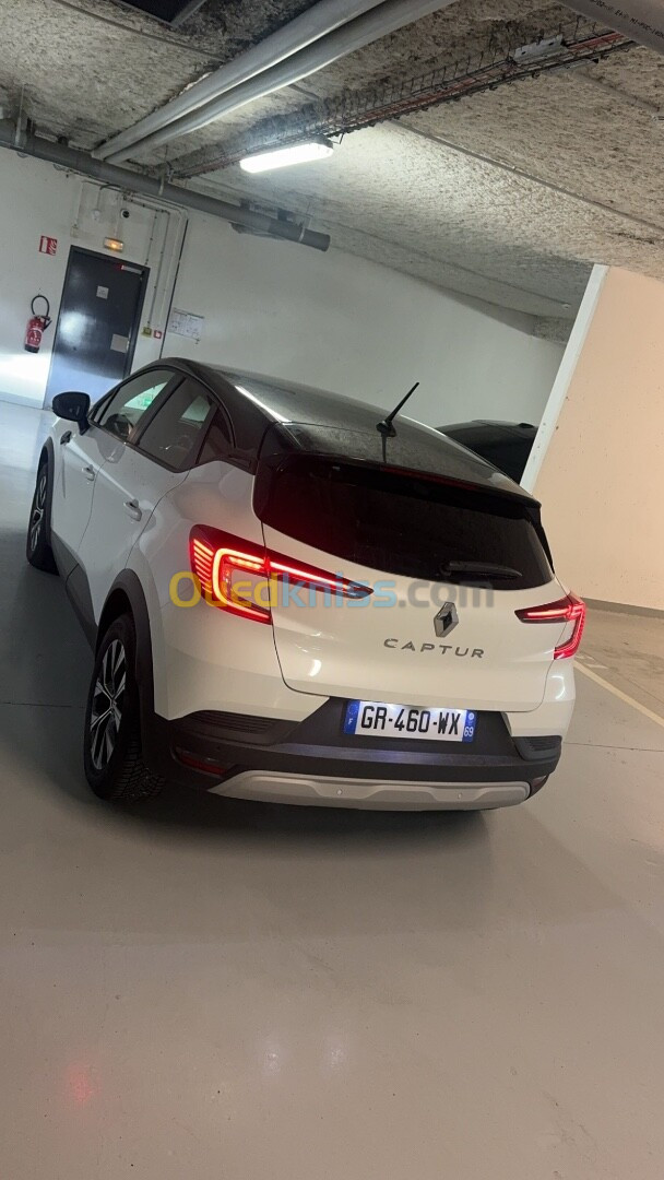 Renault Captur gpl 2023 Blanc nacrée caméra radars avant arrière