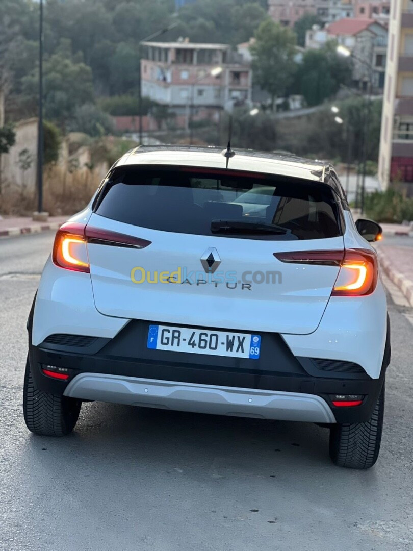 Renault Captur gpl full options 2023 Blanc nacré toit noir brillant