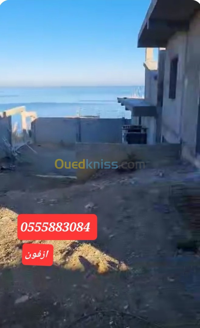 Vente Villa Tizi ouzou Azeffoun