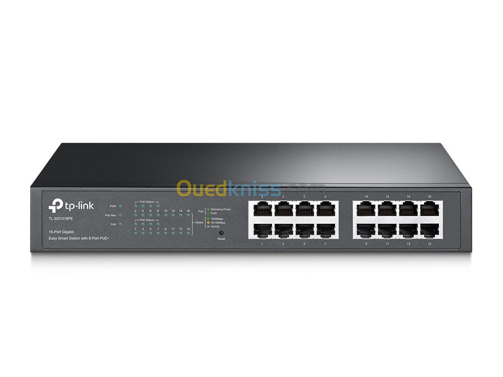 SWITCH TPLINK TL-SG1016PE 16P G 8 P POE+