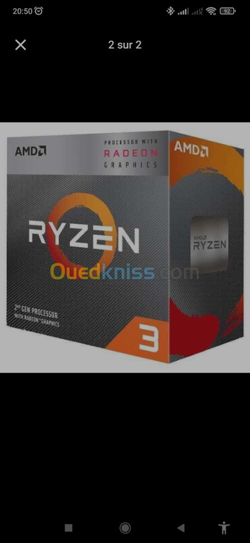 Ryzen 3 3200 g vega 8