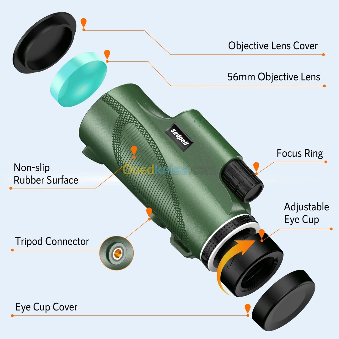 Telescope monocular 12x56 original 