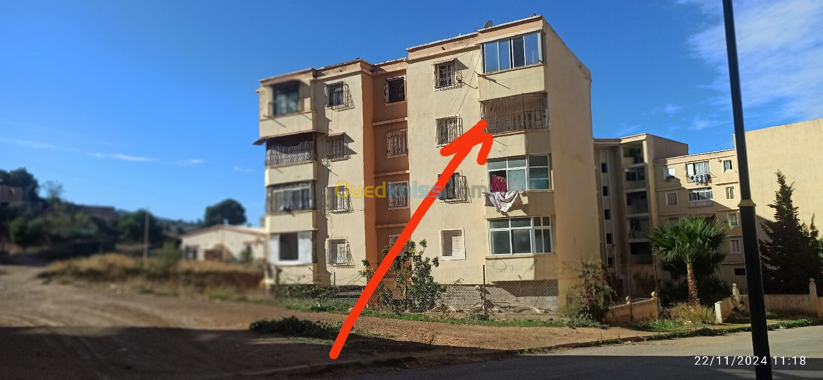 Location Appartement F3 Tipaza Cherchell